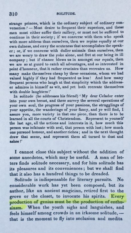 The Quote Found in 'Curiosities of Literature'